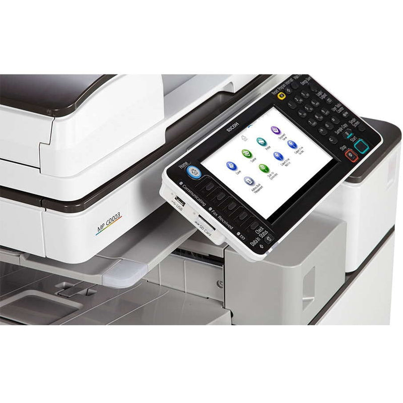 $59.93/Month - All-In-One Ricoh MP C3003 Color Laser Printer Copier Scanner, 11x17 12x18 With Auto Duplex, Network