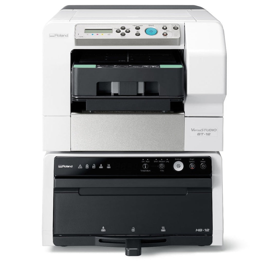 $64.99/Month Roland VersaSTUDIO BT-12 DTG (Direct to Garment) Printer With HB-12 Desktop Finisher Unit