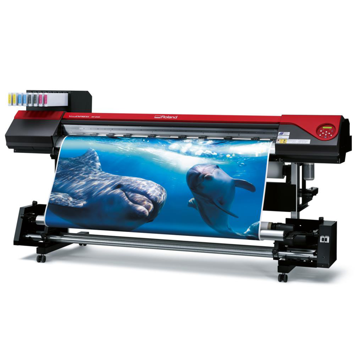 $349/Month VersaEXPRESS ROLAND 64" RF-640 8C Eco-Solvent 8-Color High Quality Inkjet Printer With Take-Up No ErgoSoft