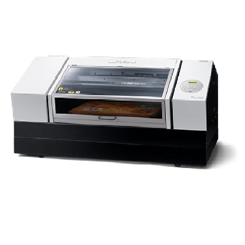 $735/Month Roland VersaUV LEF2 300D 30" 6 Inch Colors UV Benchtop Flatbed Printer With Free RotaryRack W/Optional Primer