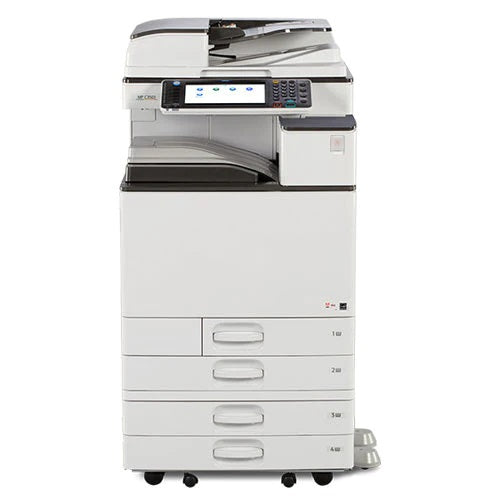 $72/Month Ricoh MP C3503 iPad Style LCD Touch Screen Color Copier Scanner Multifunction Printer With Mobile Connectivity For High-Quality Color Or Monochrome Output