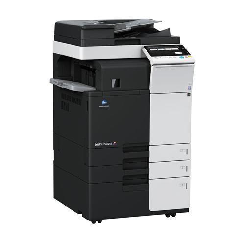$85/month Repossessed Konica Minolta BizHub C554e Color Multifunction Copier - 55ppm, Tabloid, Copy, Print, Scan, DADF, Duplex, 12" x 18", 11" x 17" - Mississauga Copiers
