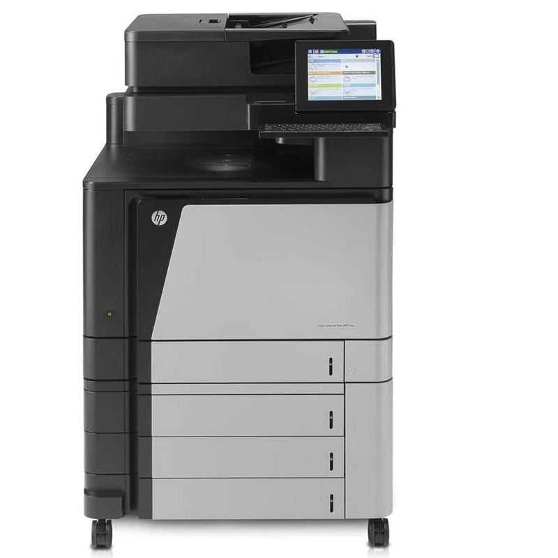 $59/Month VERY LOW COUNT LIKE NEW HP Color LaserJet Enterprise Flow M880 A3 Color Multifunction Laser Printer Copier Scanner, 11x17, Touch LCD, Keyboard For Office - Mississauga Copiers