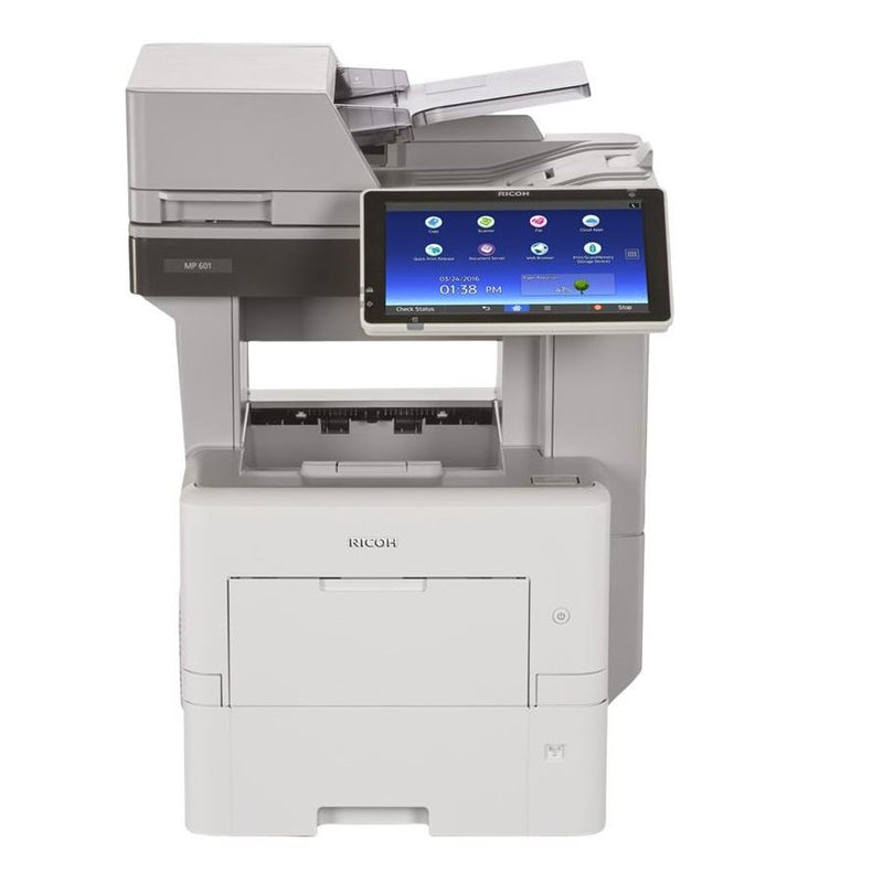 Ricoh MP 601 Monochrome Laser Multifunction Printer Copier Scanner, 3 trays For Office - Mississauga Copiers