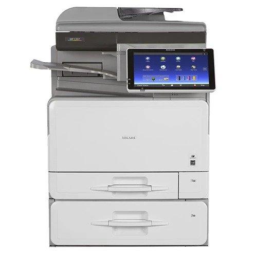 $25/Month Ricoh MP C407 40 ppm Color Laser Multifunction Copier Printer Scanner with Touchscreen - Mississauga Copiers