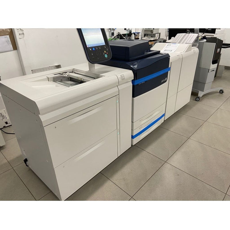 $599/Month (LOW COUNT 25K) Xerox Versant 180 LCT, Decurler, Finisher, Booklet Maker, EX180 Print Server Color Production Printer - Mississauga Copiers