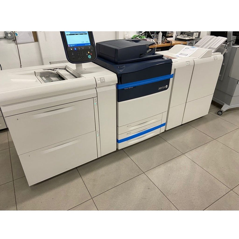 $599/Month (LOW COUNT 25K) Xerox Versant 180 LCT, Decurler, Finisher, Booklet Maker, EX180 Print Server Color Production Printer - Mississauga Copiers