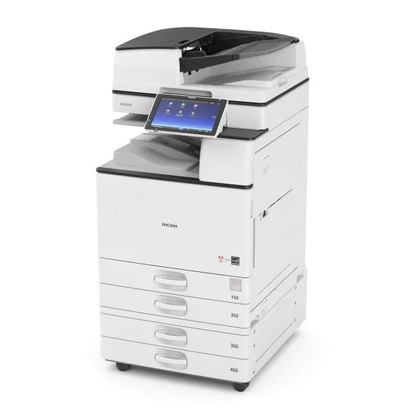 Ricoh MP 2555 Monochrome Multifunction Laser Printer (Print, Copy, Scan, Optional Fax) With Automatic Reversing Document Feeder