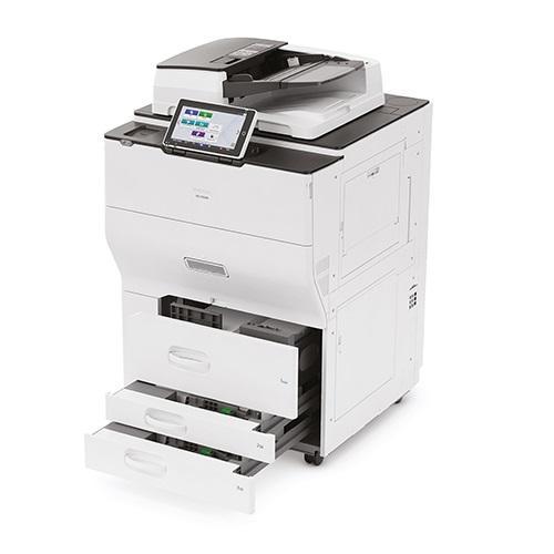 $145/Month Ricoh MP C8003 Color Laser Multifunction Printer Copy, Scan, Print With Finisher, Prints Upto 80 PPM For Office Use - Mississauga Copiers