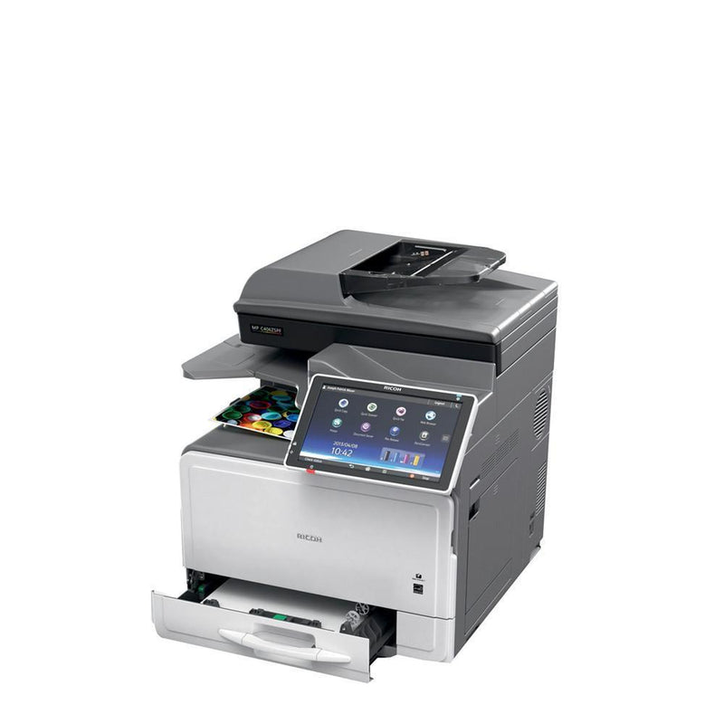 $29/Month Ricoh MP C306 Color Laser Multifunction Printer Copier Scanner, Facsimile With Large LCD Touch Screen For Business - Mississauga Copiers