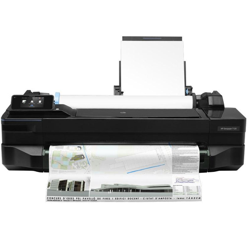 $25/Month HP Designjet T120 Inkjet Large Format Printer - 24" Print Width - Color - 1200 x 1200 - CQ891A - Mississauga Copiers