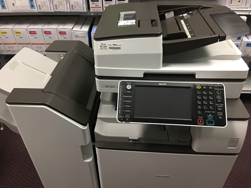 $76/month Ricoh MP 5054 with Only 9K Page count Black and White Laser Multifunction Printer Copier Scanner - Mississauga Copiers