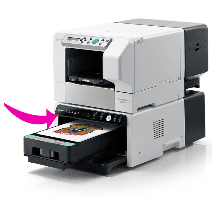 $64.99/Month Roland VersaSTUDIO BT-12 DTG (Direct to Garment) Printer With HB-12 Desktop Finisher Unit