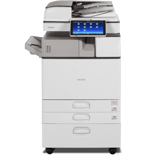 $59/month Ricoh Monochrome IM C2555 Multifunction Laser Printer Copier Scanner, 11x17, 12x18 With iPad Style LCD On Sale By Absolute Toner In Canada - Mississauga Copiers