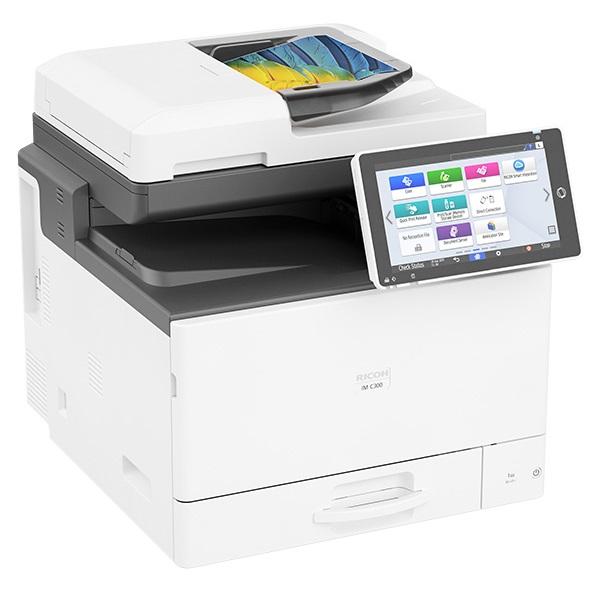 $45/Month Ricoh IM C300F (Meter Only 4k Pages) Color Laser Multifunction Printer Copier Scanner Facsimile For Office - Mississauga Copiers