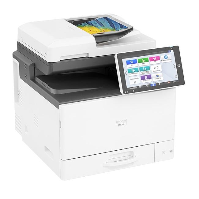 $45/Month Ricoh IM C300F (METER ONLY 1K Pages) Color Laser Multifunction Printer Copier Scanner For Office - Mississauga Copiers