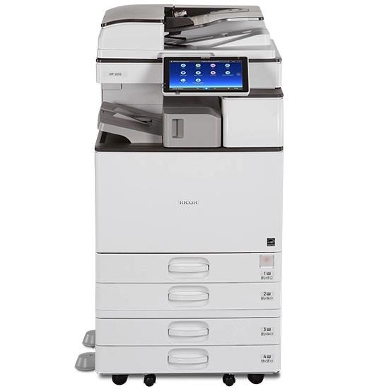 $125.95/Month Ricoh MP 3055 B/W Monochrome Laser Multifunction Printer Copier Scanner 11x17 Large Commercial feeder with on pass duplex For Office (ALL-INCLUSIVE BULK PAGES INCLUDED) - Mississauga Copiers