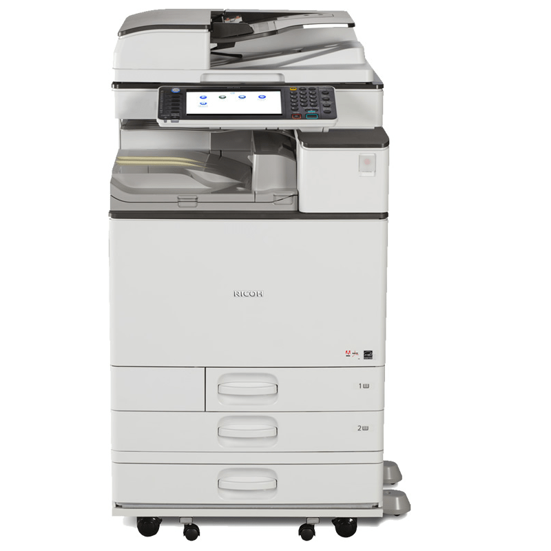 $98.99/Month Ricoh MP C3003 Full Size Color Laser Multifunction Printer Copier Scanner With duplex feeder 11x17 12x18 For Office (ALL-INCLUSIVE BULK PAGES INCLUDED) - Mississauga Copiers