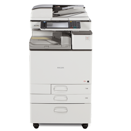 $55/Month Ricoh MP C3503 Color 35 PPM Laser Multifunction Printer Copier Scanner 11X17, 12x18 300GSM - Mississauga Copiers