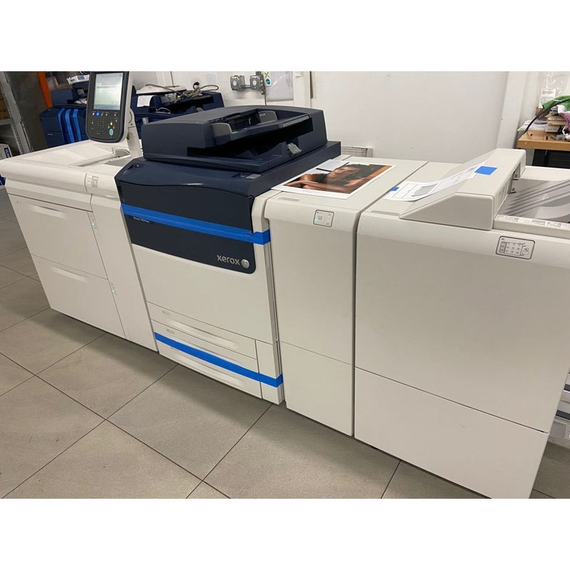 $599/Month (LOW COUNT 25K) Xerox Versant 180 LCT, Decurler, Finisher, Booklet Maker, EX180 Print Server Color Production Printer - Mississauga Copiers