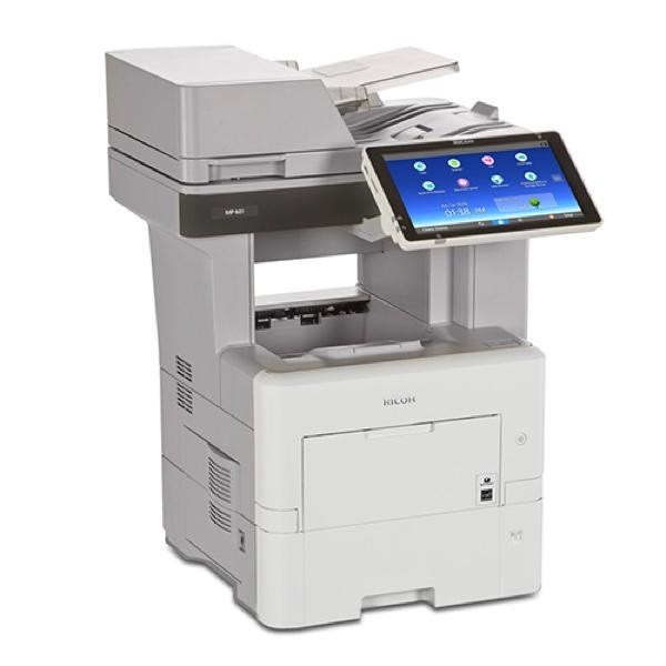 Ricoh MP 601 SPF Monochrome B/W Multifunction Laser Printer Copier Scanner With Large LCD Touch Screen, 60 PPM For Office - Mississauga Copiers