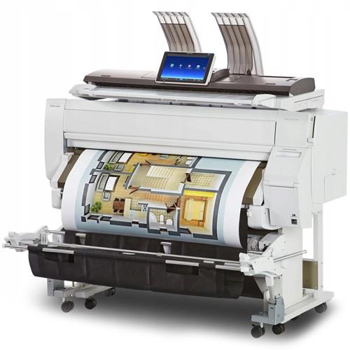 $109/month (VERY LOW METTER) 36" Ricoh Plotter MP CW2201SP 2201 Wide Format Color Multifunction Inkjet Printer with SCANNER - Mississauga Copiers