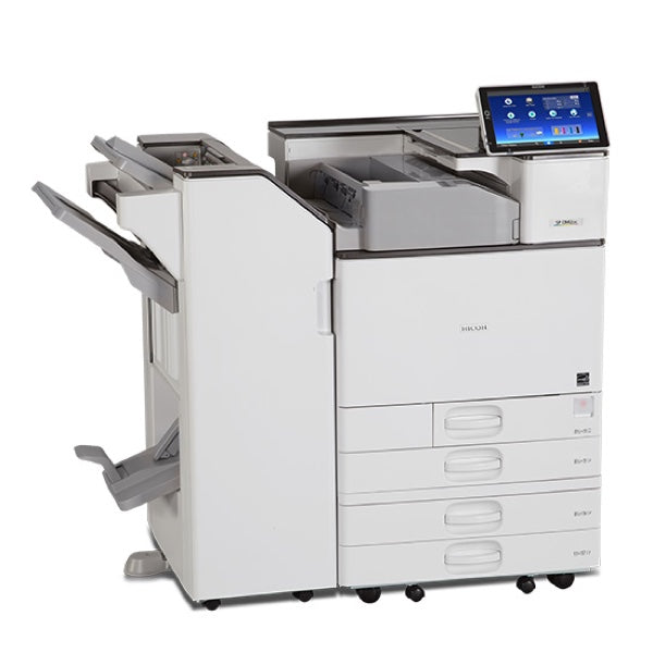 $29/Month Ricoh 11x17, 12x18 Duplex Network Color Laser Printer SPC 840DN (408105) With High-Quality Print And 10.1 Inch LCD Touchscreen - Easy To Use Color Printer