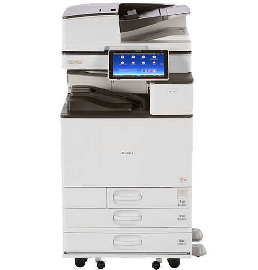 $118.95/Month Ricoh MP C4504 Full Size Color Laser Multifunction Printer Copier Scanner 11X17, 12x18 For Office (ALL-INCLUSIVE BULK PAGES INCLUDED) - Mississauga Copiers