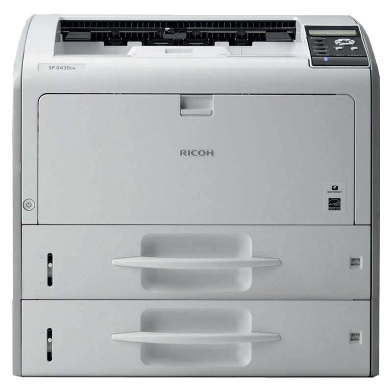 $24.95/Month Ricoh SP 6430DN Monochrome LED Laser Printer With 2 Paper Cassettes, 11x17 For Office Use - Mississauga Copiers