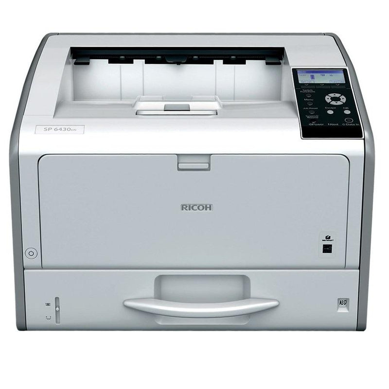 Ricoh SP 6430DN Laser Monochrome LED Printer, Small Size Super Economical, 11x17 For Office Use - Mississauga Copiers