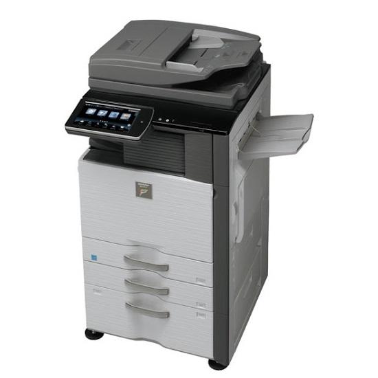 Absolute Toner $39/Month Sharp MX 2640 Color Multifunction Copier Laser Printer Scanner With 3 Trays, Large LCD, Bypass, 11x17 For office Showroom Color Copiers