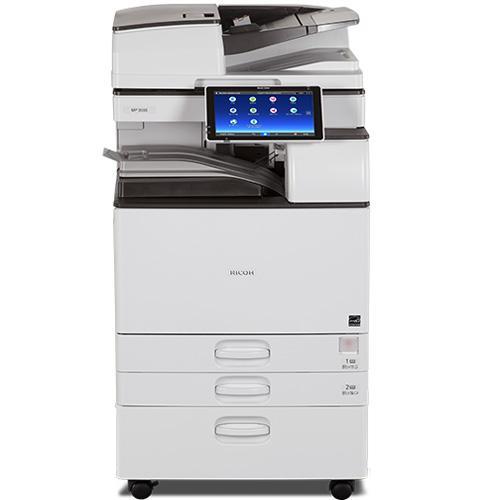 $65/Month Ricoh MP 3555 35 PPM Black and White Laser Office Multifunction Printer, Scanner, Copier, Scan 2 email - Mississauga Copiers