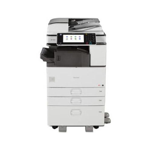 Absolute Toner Pre Owned Ricoh MP 3053sp 3053 Black and White Printer Copier Color Scanner REPOSSESSED Only 8k Pages Printed Lease 2 Own Copiers