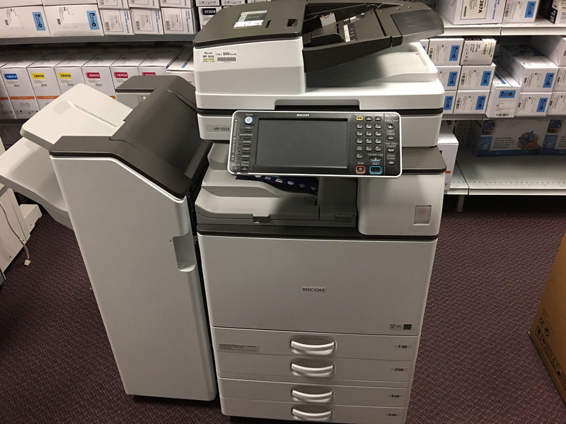 $76/month Ricoh MP 5054 with Only 9K Page count Black and White Laser Multifunction Printer Copier Scanner - Mississauga Copiers