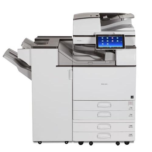 $75.24/Month Ricoh MP C5504ex Color Laser Multifunction Printer Copier Scanner, 4 Paper Trays For Office Use - Mississauga Copiers
